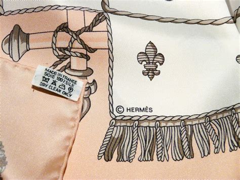 hermes scarf authenticity guide|authentic Hermes scarf label.